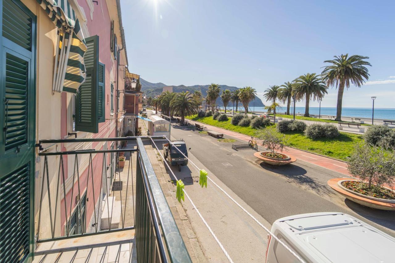 105 - La Casa Di Jacopo, Fronte E Vista Mare In Centro A Riva Trigoso, 20 Metri Dalla Spiaggia Daire Sestri Levante Dış mekan fotoğraf